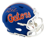 Tim Tebow Signed Florida Gators Blue Mini Speed Helmet Tebow Hologram