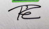 SEAHAWKS RUSSELL WILSON AUTOGRAPHED FRAMED WHITE NIKE JERSEY RW HOLO 200431