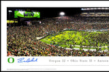 Dillon Gabriel Auto 13.5x40 Panoramic Photo Oregon Ducks Win Ohio State Beckett