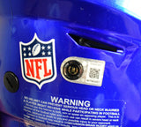 Marshall Faulk Autographed Rams F/S Speedflex Helmet - Beckett W Hologram