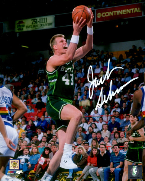 MIlw. Bucks JACK SIKMA Signed 8x10 Photo #2 AUTO - Hall of Fame - 7 x All Star