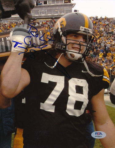 Robert Gallery Signed/Auto 8x10 Photo University of Iowa PSA/DNA 188165