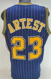 Ron Artest Signed Indiana Pacers Jersey (Beckett) 'Metta World Peace Sandiford'