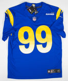 Aaron Donald Signed Los Angeles Rams Nike NFL Authentic Limited Jersey (Beckett)