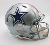 Roger Staubach autographed Pro Speed Cowboys Helmet Inscribed "HOF 85"