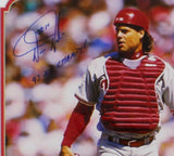Darren Daulton Signed Philadelphia Phillies Framed 16x20 Dutch MLB Photo w/ Insc