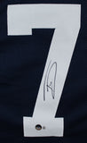 Trevon Diggs Signed Thanksgiving Navy Blue Pro Style Jersey BAS Witnessed