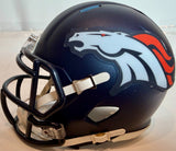 Jonathan Cooper Autographed Denver Broncos Navy Mini Helmet Beckett COA