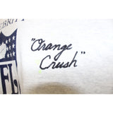 Randy Gradishar Signed Broncos Celebrity All-Stars 2XL White Shirt Beckett 52852