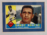 Sandy Koufax Autographed Photo with Commemorative Plaque - James Spence Full LOA