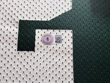Packers Reggie White Autographed Framed Green Reebok Jersey Beckett #AB08885