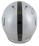 Raiders Howie Long "HOF 00 Signed Full Size Speed Proline Helmet BAS Witnessed