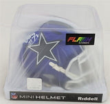 Ed "Too Tall" Jones Signed Dallas Cowboys Mini-Helmet (JSA COA) 3xPro Bowl DE