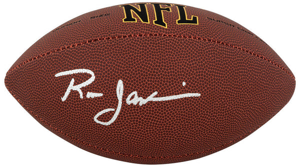 Ron Jaworski Signed Wilson Junior Super Grip F/S NFL Football -(SCHWARTZ COA)