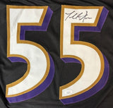 Terrell Suggs Signed Ravens Pro Cut Jersey (JSA) Baltimore 7xPro Bowl L.B.