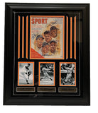 Koufax, DiMaggio, and Mays 3X Autographed Sport Magazine Cover from 1969 JSA LOA