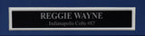 Reggie Wayne Colts Signed/Autographed 8x10 Photo Framed Beckett/BAS 211413