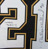 Dalton Hilliard Signed/Inscribed Custom Football Jersey Saints JSA 200849