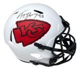 Tony Gonzalez Signed Chiefs Full Size Lunar Eclipse Replica Speed Helmet BAS