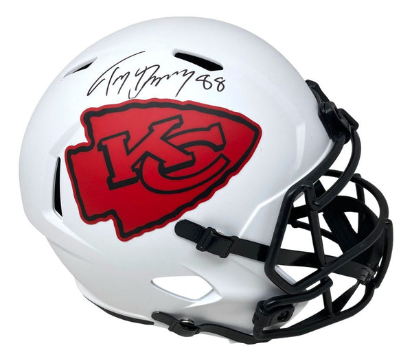 Tony Gonzalez Signed Chiefs Full Size Lunar Eclipse Replica Speed Helmet BAS