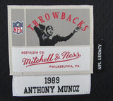 Anthony Munoz HOF Signed/Inscribed Mitchell & Ness Jersey Bengals PSA/DNA 195546
