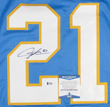 LaDainian Tomlinson Signed San Diego Charger Jersey (Beckett COA) 5xPro Bowl R.B