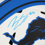 Signed Jack Campbell (Detroit Lions) Lions Helmet