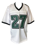 Quinyon Mitchell Philadelphia Signed White Football Jersey JSA