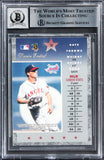 Angels Darin Erstad Signed 1997 Donruss Elite #58 Card Auto 10! BAS Slabbed