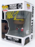 Mike Tyson Signed Funko Pop! Figure #01 Yellow Ink BAS Beckett