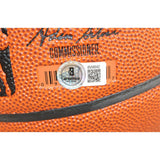 Julius Erving Autographed Philadelphia 76ers Wilson Basketball Beckett 54674