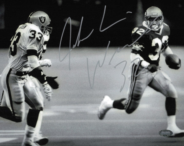 John L. Williams Autographed Signed 8x10 Photo Seattle Seahawks MCS Holo #63167