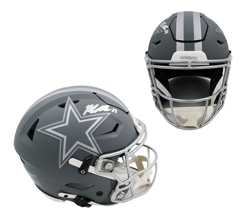 Micah Parsons Signed Dallas Cowboys Speed Flex Authentic Slate NFL Helmet