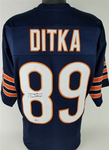 Mike Ditka Signed Chicago Bears Jersey (Beckett COA) Head Coach & Hall of Famer