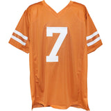 Jahdae Barron Autographed College Style XL Orange Jersey Beckett Witness 54017