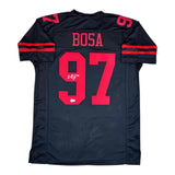 Nick Bosa Autographed Jersey - Black - Beckett Authentic