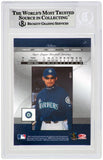 Ichiro Suzuki Signed Mariners 2002 Donruss Elite Card #3 (Beckett Encapsulated)