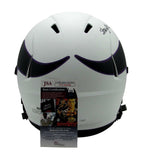 Randy Moss HOF Signed/Inscr Vikings Full Size Replica Lunar Helmet JSA 166404