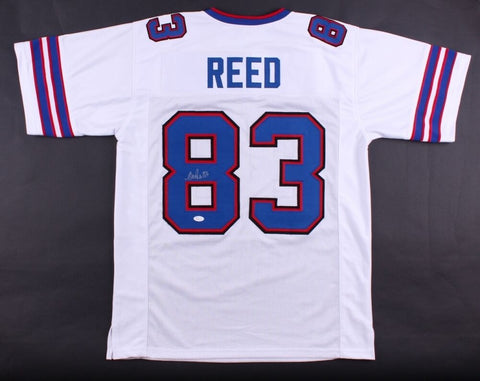 Andre Reed Signed Buffalo Bills Jersey (Signing Source) 7xPro Bowl Wide Receiver