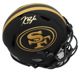 Kaelon Black Signed San Francisco 49ers Speed Eclipse Authentic NFL Helmet