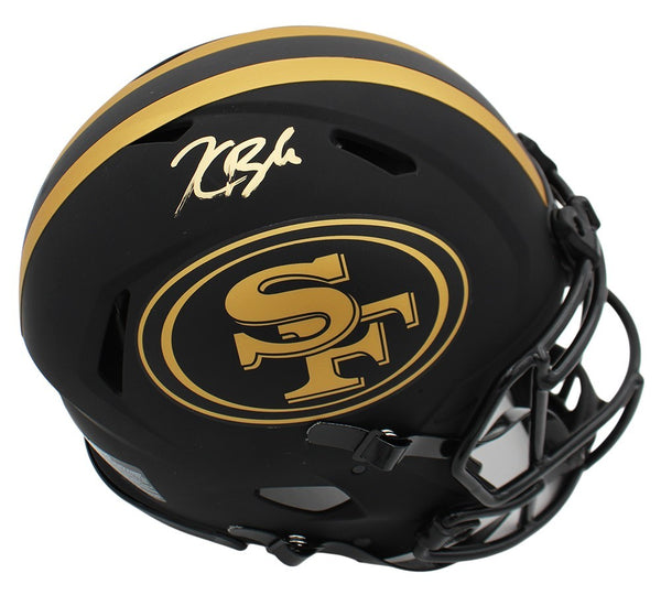 Kaelon Black Signed San Francisco 49ers Speed Eclipse Authentic NFL Helmet