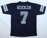 Steve Beuerlein Signed Dallas Cowboys Jersey Ins. ""S.B. XXVII Champs"(Schwartz)