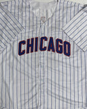 MARK GRACE Signed Custom Replica Pinstripe Chicago Cubs Jersey AUTO - BAS
