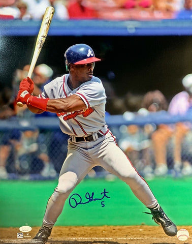 Atl Braves All Star Outfielder RON GANT Signed 16x20 photo #3 AUTO - JSA