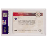 Ryan Gravenberch Signed 2020-21 Topps Now UCL Rookie #23 - PSA Authentic