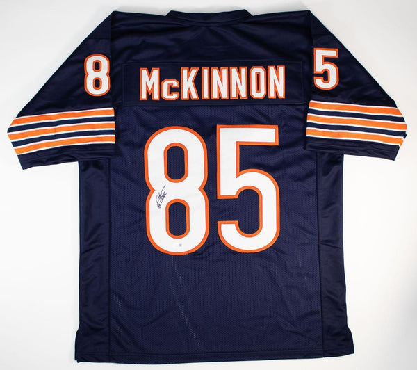 Dennis McKinnon Signed Chicago Bears Jersey "SB XX" (JSA) 1985 / Wide Receiver
