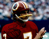 Joe Thiesmann Washington Redskins Signed/Autographed 8x10 Photo JSA 161533
