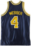 FRMD Chris Webber Wolverines Signed Mitchell & Ness 1991-1992 Jersey w/Insc