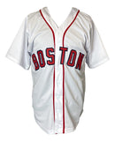 Jim Rice Boston Signed White Baseball Jersey 78 AL MVP BAS