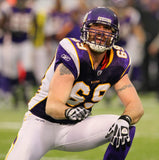 Jared Allen Signed Minnesota Vikings Home Jersey (Beckett) 5xPro Bowl Defnse End